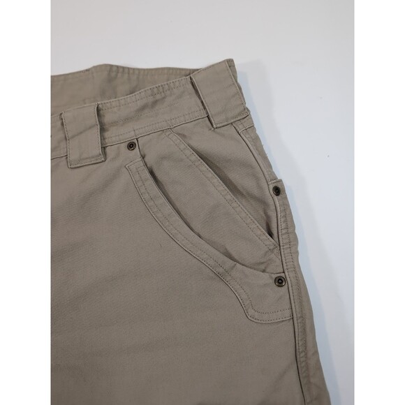 Cabela's 9-Pocket Cargo Hiking Pants Men's Size 36x30” Straight Leg Khaki Brown - Picture 4 of 11
